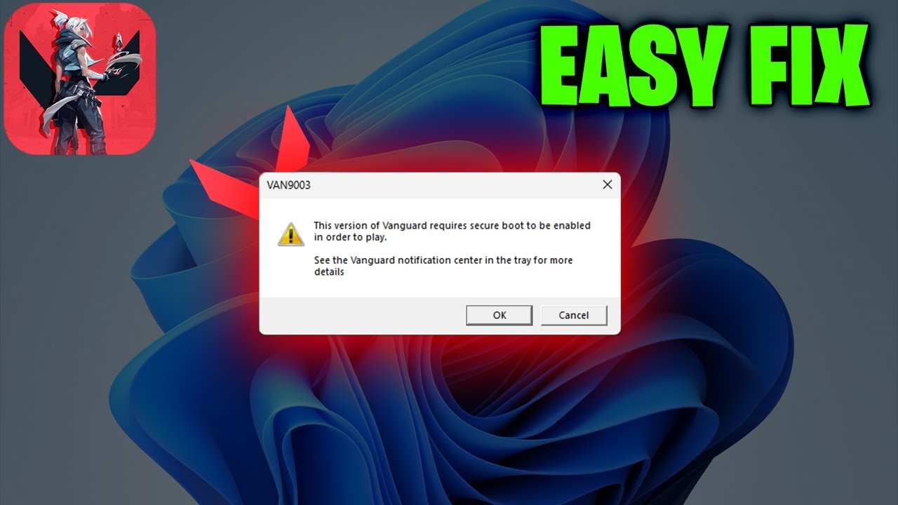 Для игры в Valorant в этой версии Vanguard требуется включить безопасную загрузку | ЛЕГКОЕ ИСПРАВ...
