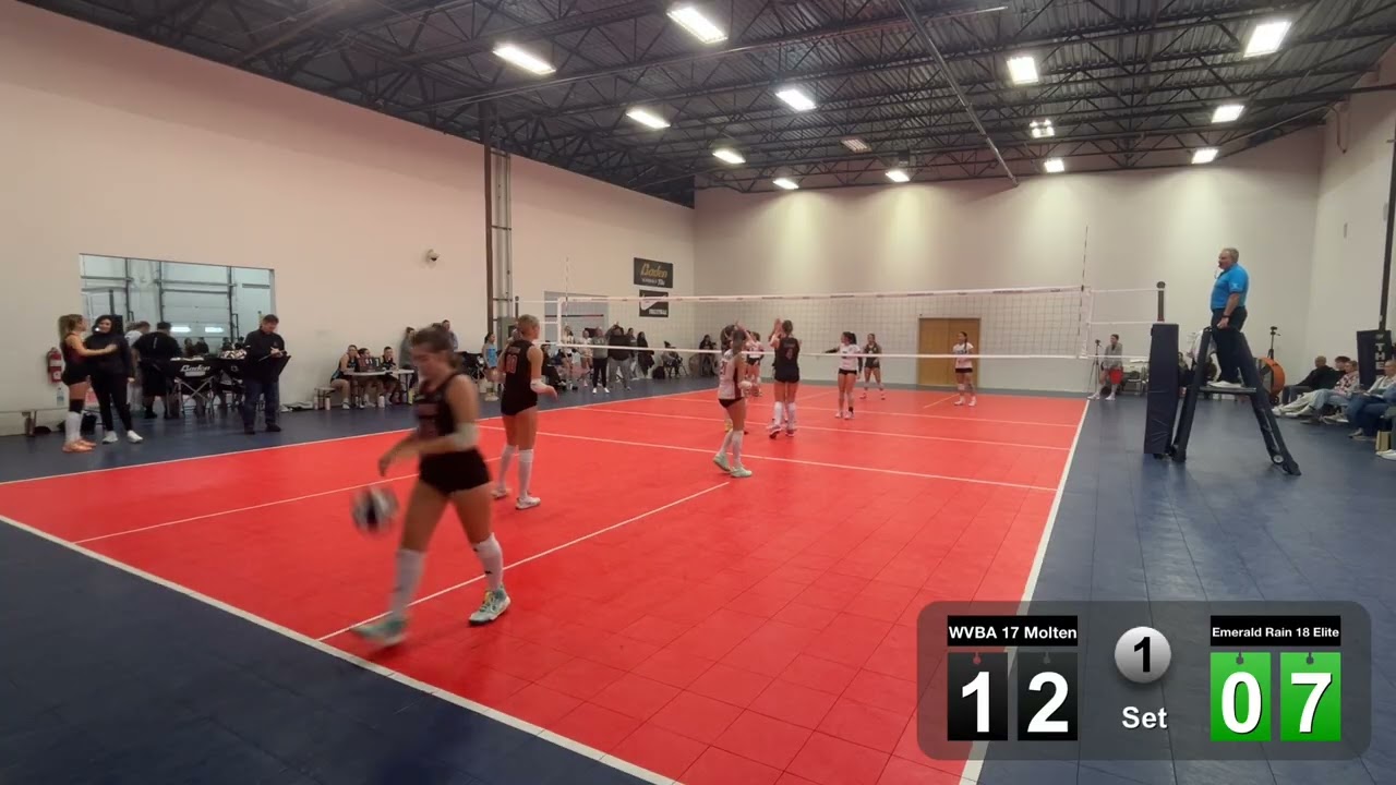01/10/2026 WVBA 17 Molten vs Emerald rain 18 Elite
