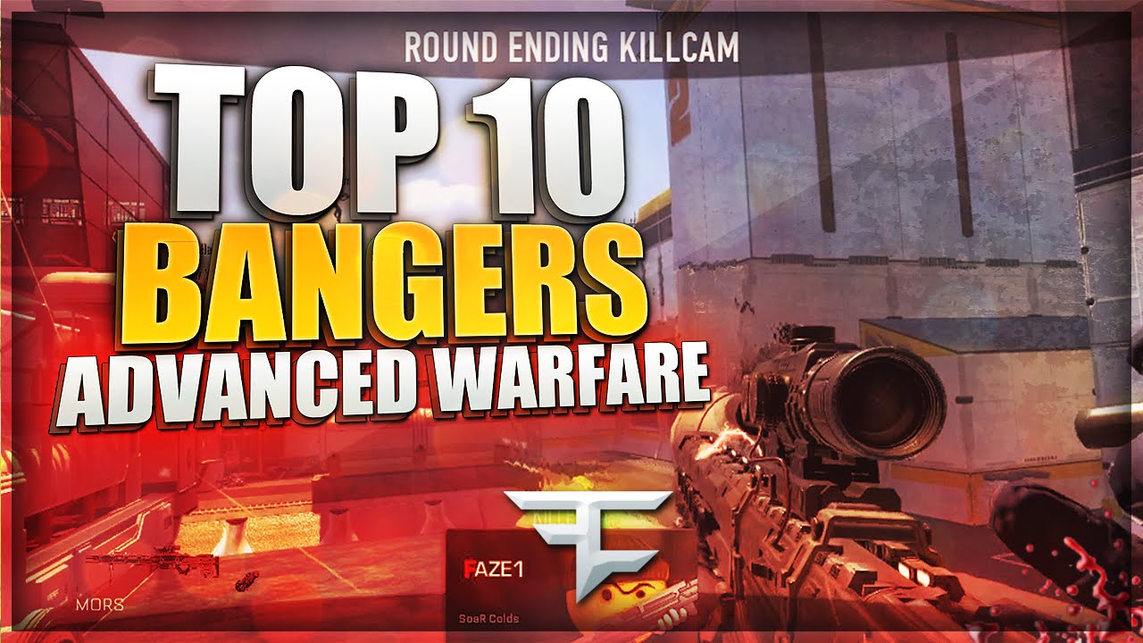ADVANCED WARFARE: TOP 10 BANGERS #7 - FaZe Agony (Trickshots & Sniper Clips)