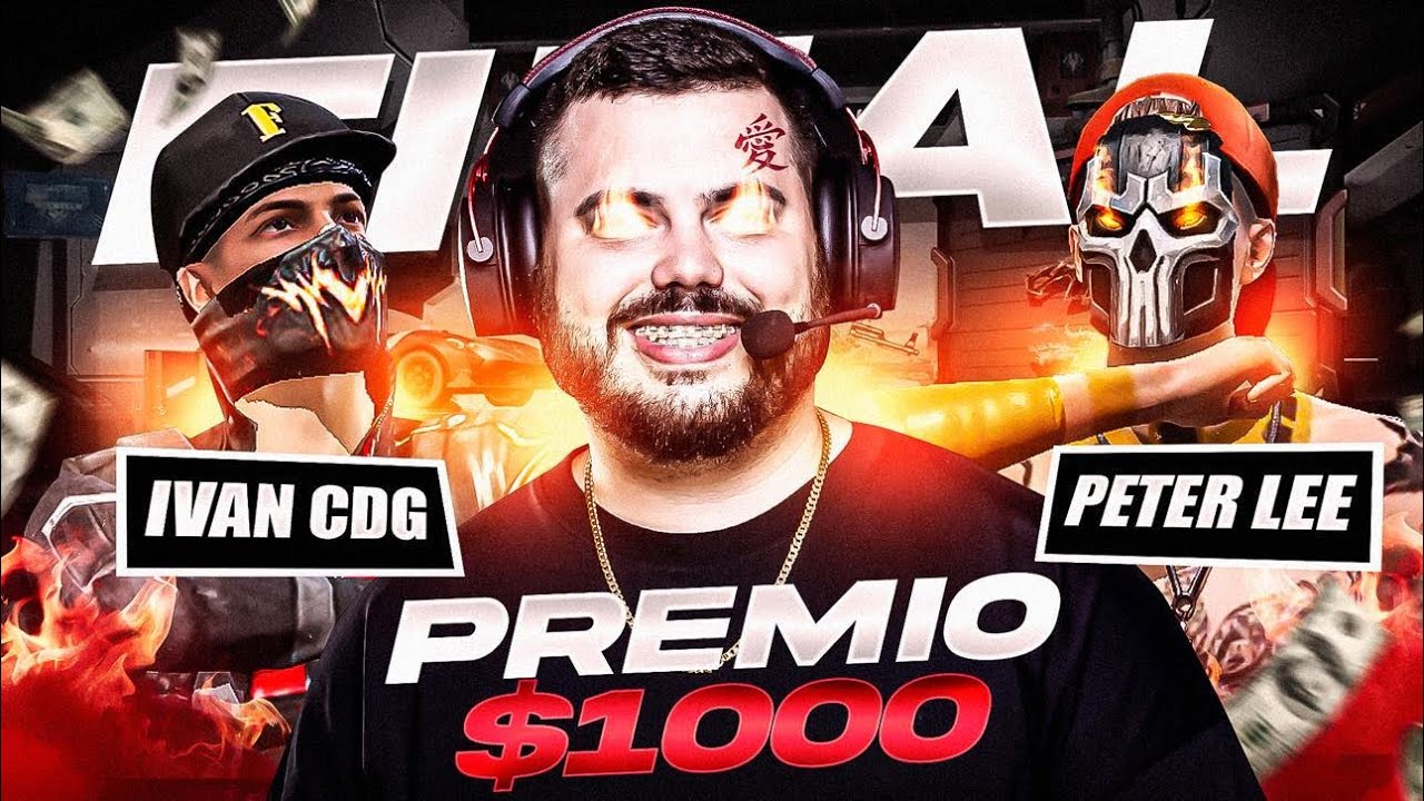 ASÍ FUE LA FINAL DE MI TORNEO… ENTRE IVANCITO CDG vs PETER LEE 🏆 POR $1.000 DÓLARES!! 😨🔥 Zelika