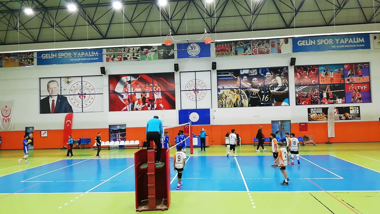 HALKBANK : 3 - YEDİDAĞ : 0 ( MİDİ ERKEKLER SÜPER LİGİ MÜCADELESİ )