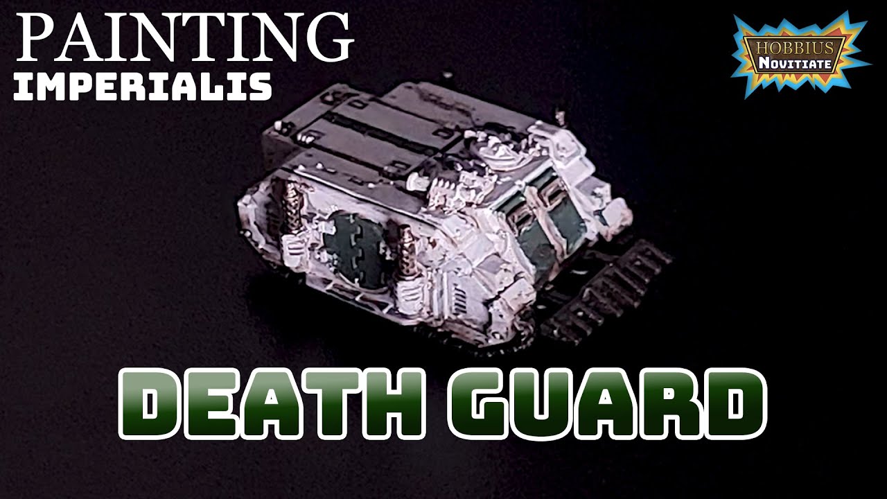 Painting DEATHGUARD for Legions Imperialis