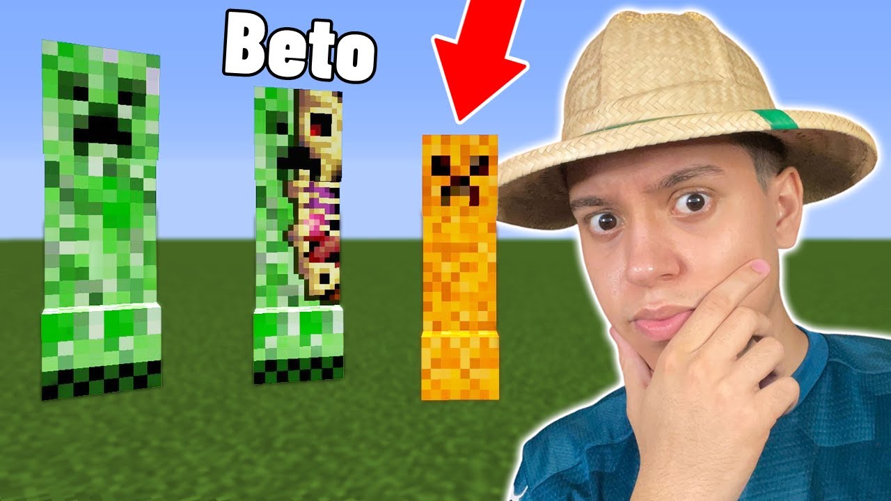 ROUBEI? ENCONTRE O VERDADEIRO CREEPER NO MINECRAFT!! (Esconde-Esconde)