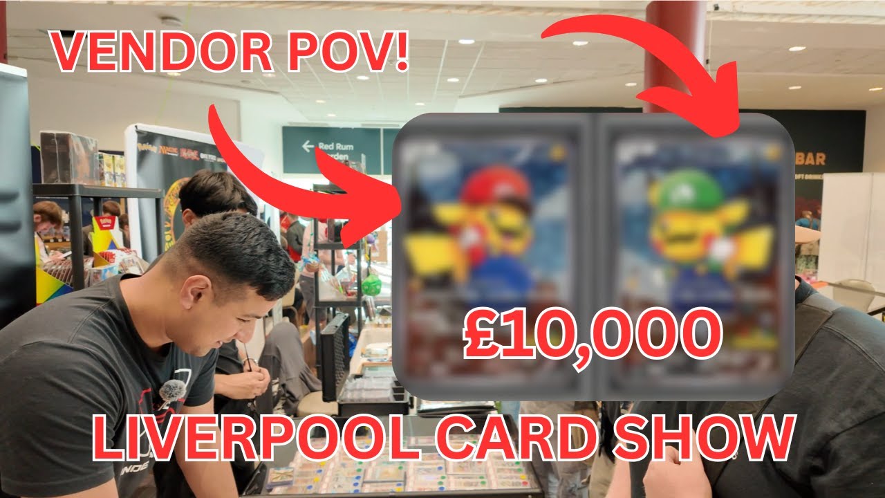 I SPENT £10,000 ON POKEMON CARDS?! | Pokemon Vendor POV | Liverpool Card Show |