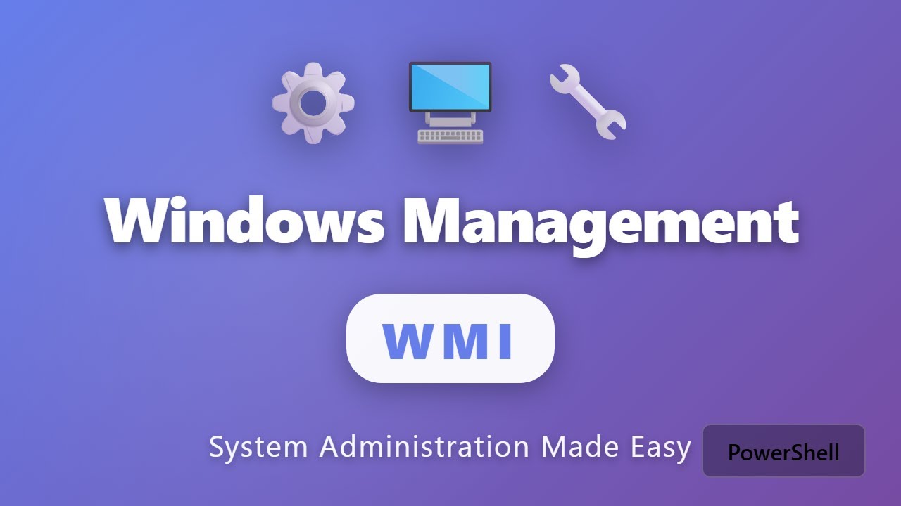 Учебное пособие по WMI: Инструментарий управления Windows для системного администрирования | Руко...