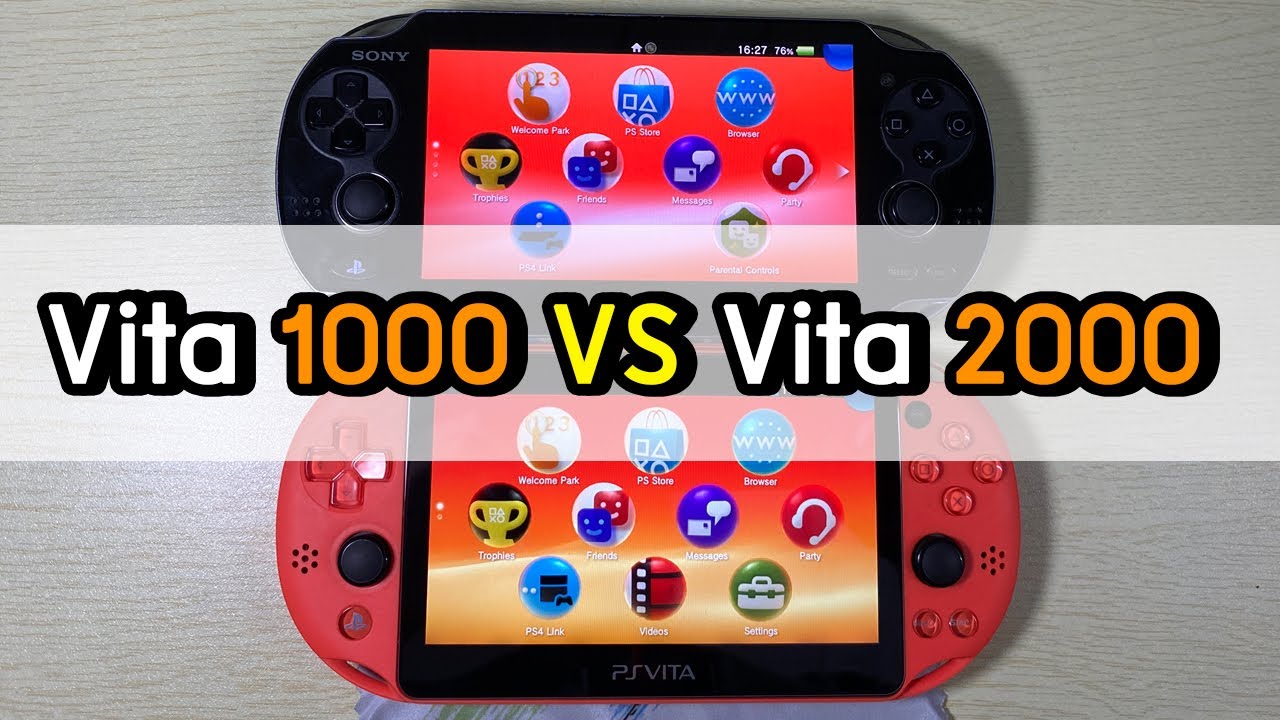 PS Vita 1000 VS Ps Vita 2000