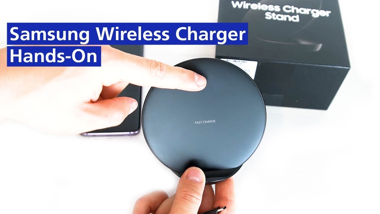 Samsung Galaxy S9: Wireless Charger Stand 2018 im Hands On (deutsch HD)