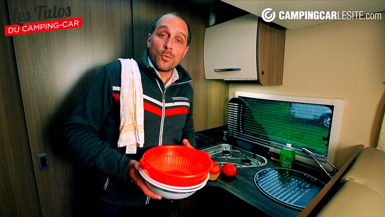 Comment bien utiliser et ranger sa cuisine ? #LesTutosduCampingCar