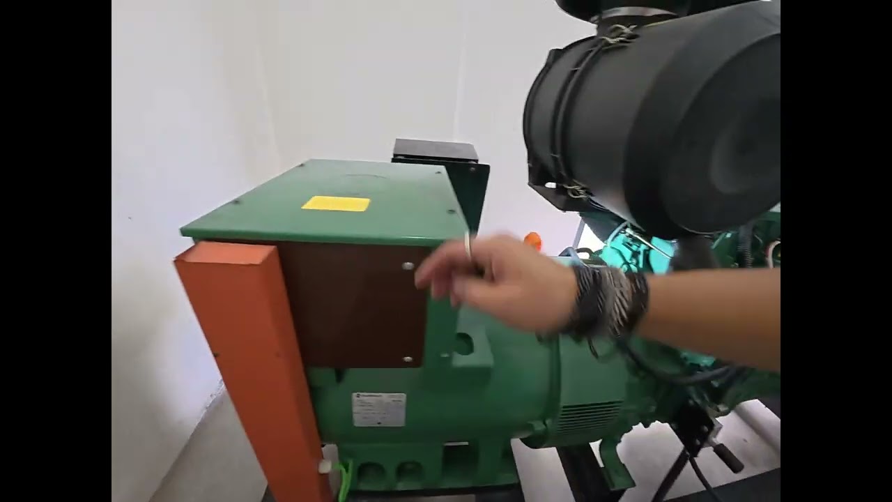 Adjust genset frequency output