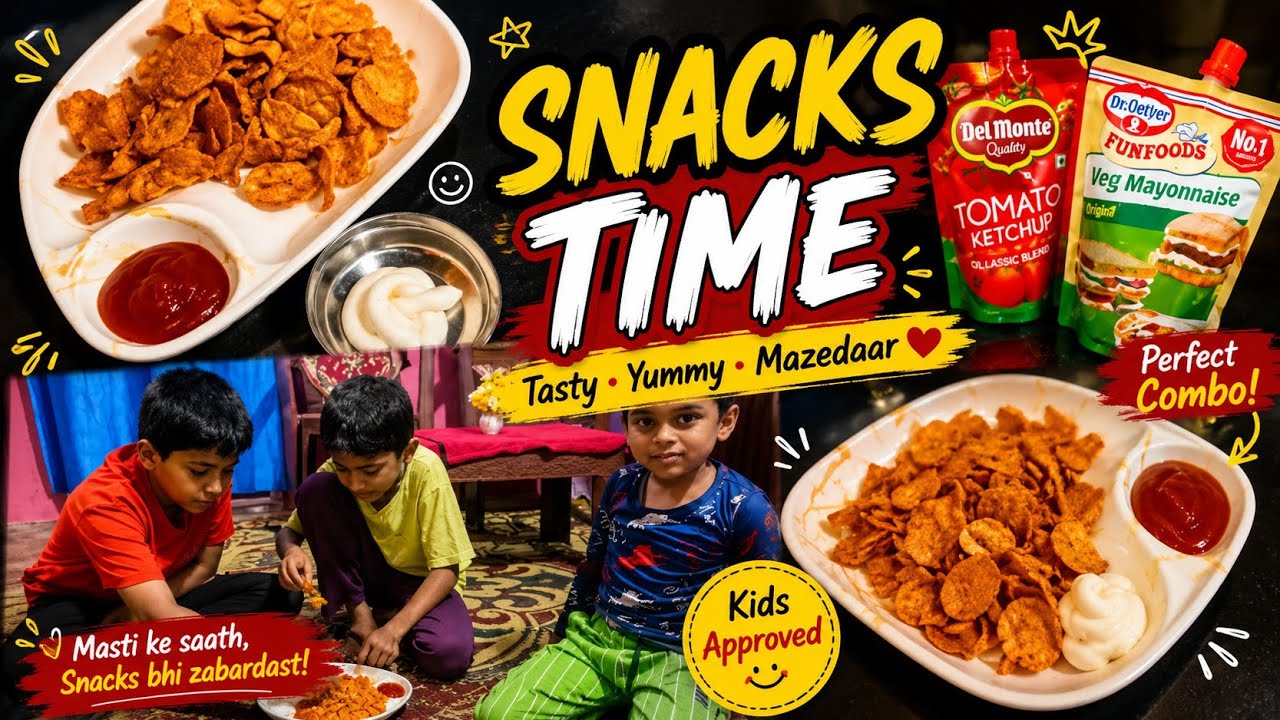 Snacks recipe must try this 