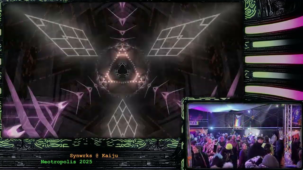 Full-On Psytrance A/V DJ set from our cyberpunk future (Neotropolis Day 4)