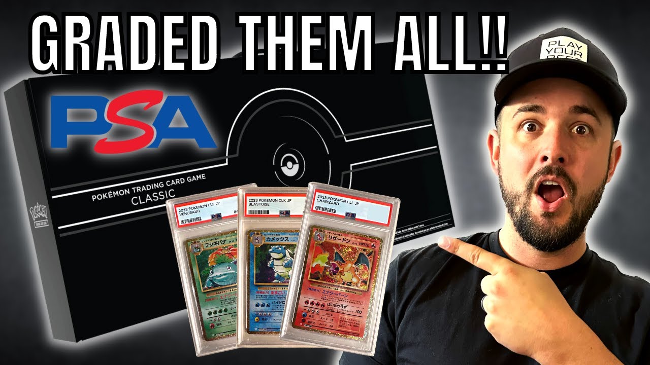 I PSA Graded Every Japanese Classic Collection Card!