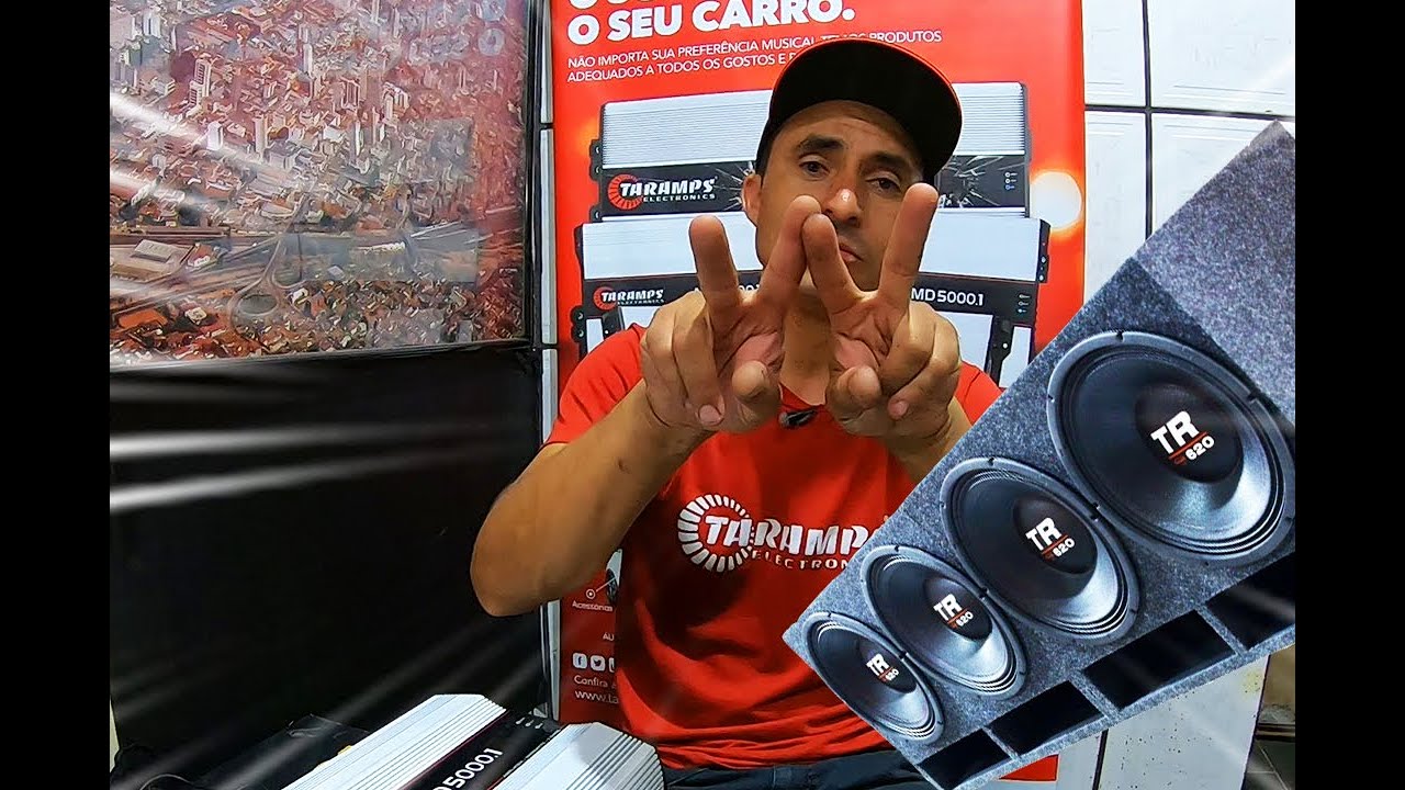 Como Liguei 4 falantes de 4 Ohms Em Um Módulo De 2 Ohms #Playsound