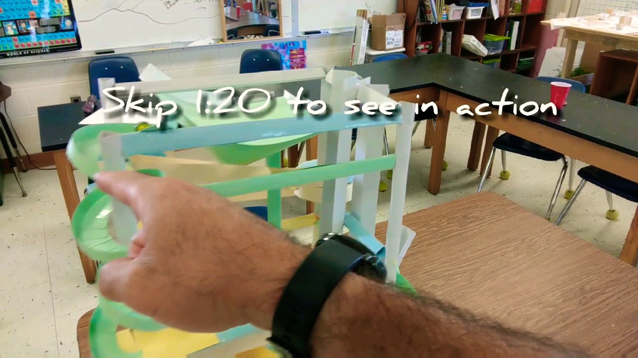 Marble Rollercoaster with Elevator!!