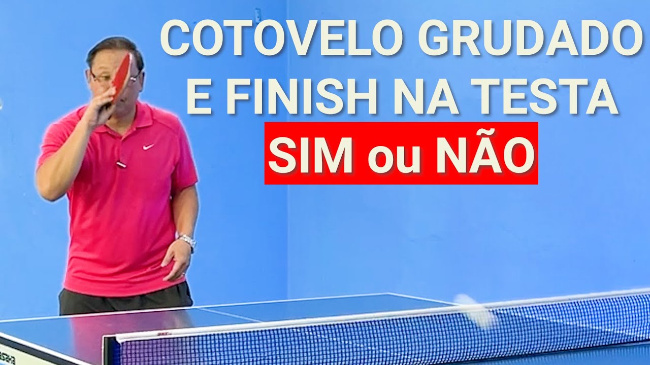 FOREHAND COM COTOVELO GRUDADO NO CORPO É CORRETO