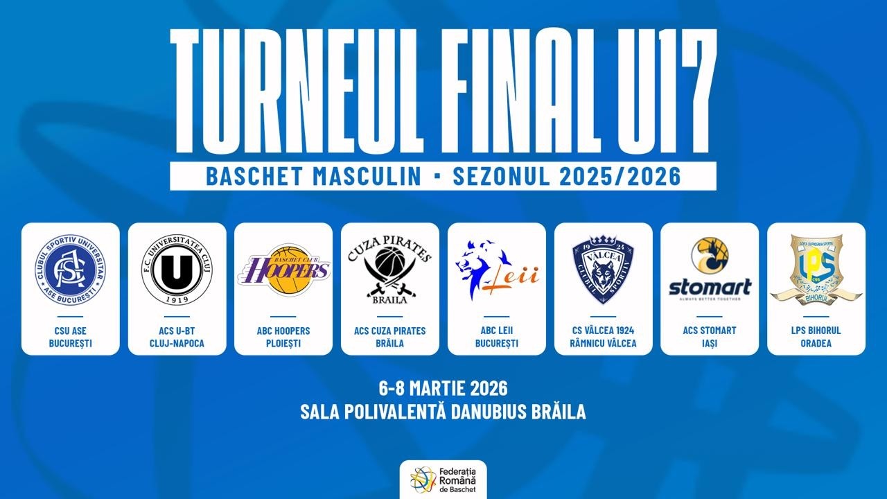 Turneul Final U17 Baschet Masculin -ABC Hoopers Ploiesti vs ABC Leii Bucuresti
