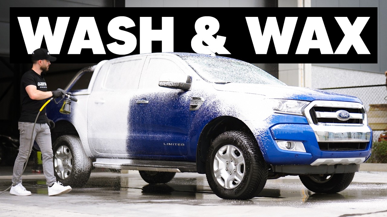 Dirty Ford Ranger - Wash, Clay & Wax Detail