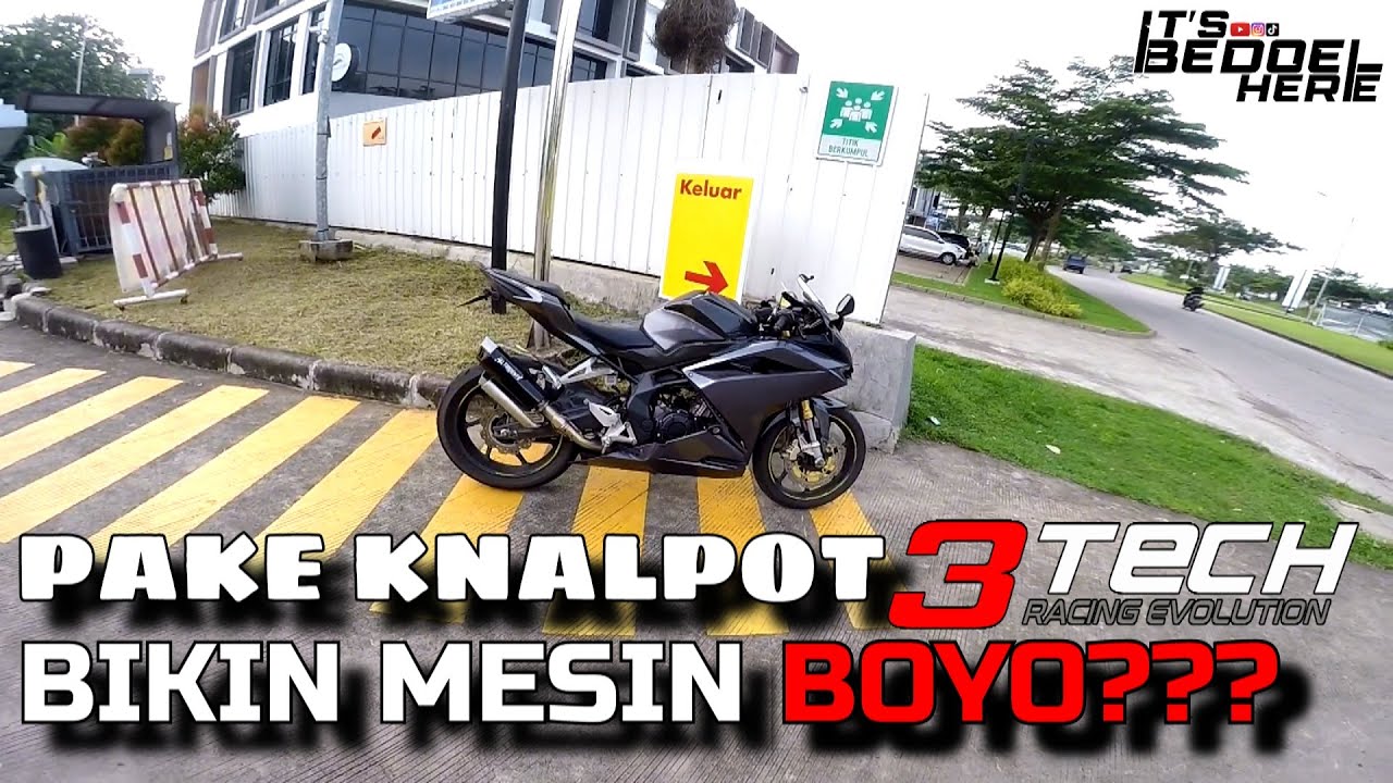 EMANG KALO PAKE KNALPOT 3TECH BIKIN MESIN RUSAK???