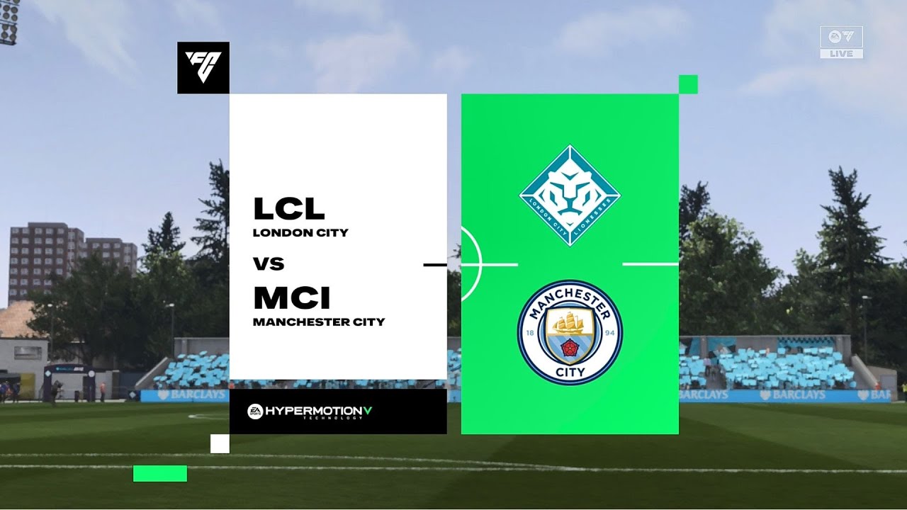 EA Sports FC 26 | London City vs Manchester City - Women's Super League | Gameplay PS5
