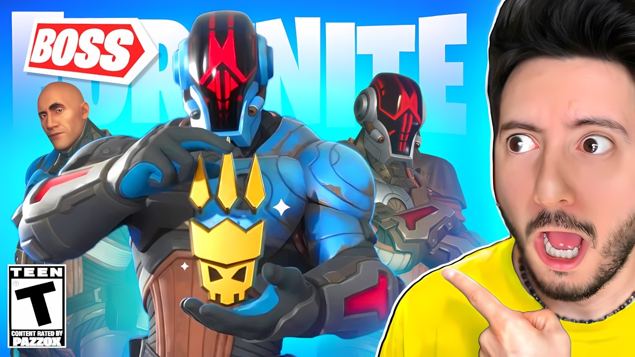 TUTTI I GIOCATORI SONO DIVENTATI FONDAZIONE BOSS PER 1 ORA SU FORTNITE?! 🤯