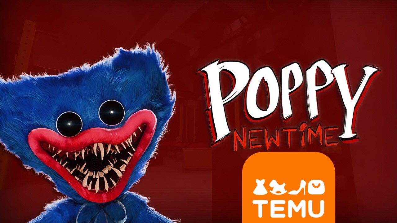 Probando el Poppy Playtime de Temu!!!!!!!!