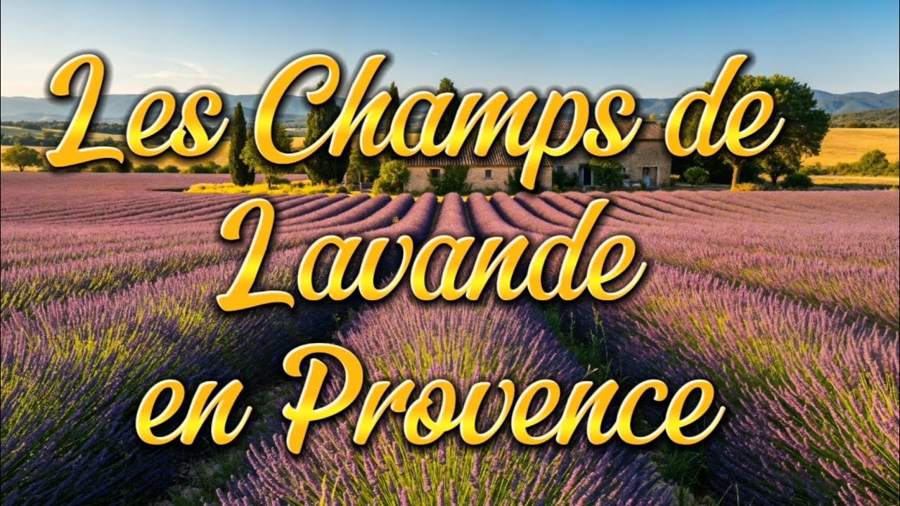 Les Champs de Lavande en Provence
