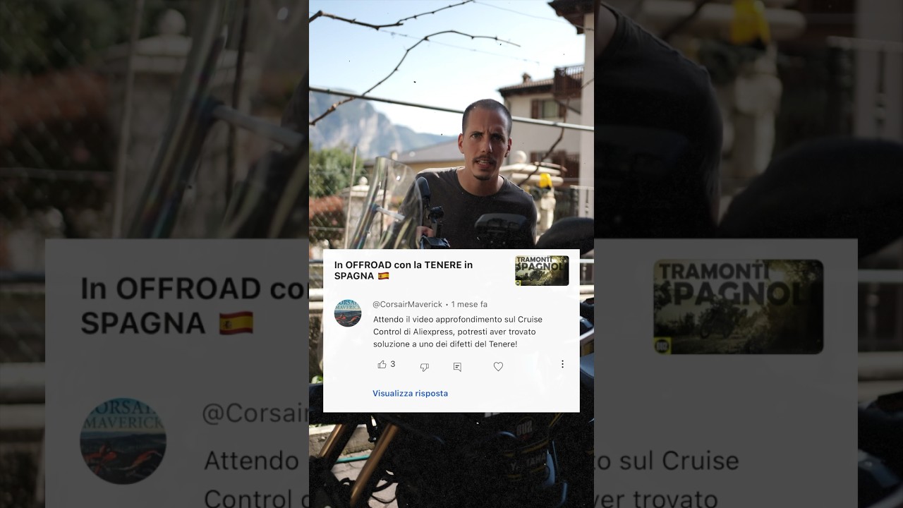 Il mio Cruise Control cinese sulla Tenere 700  #tenere700