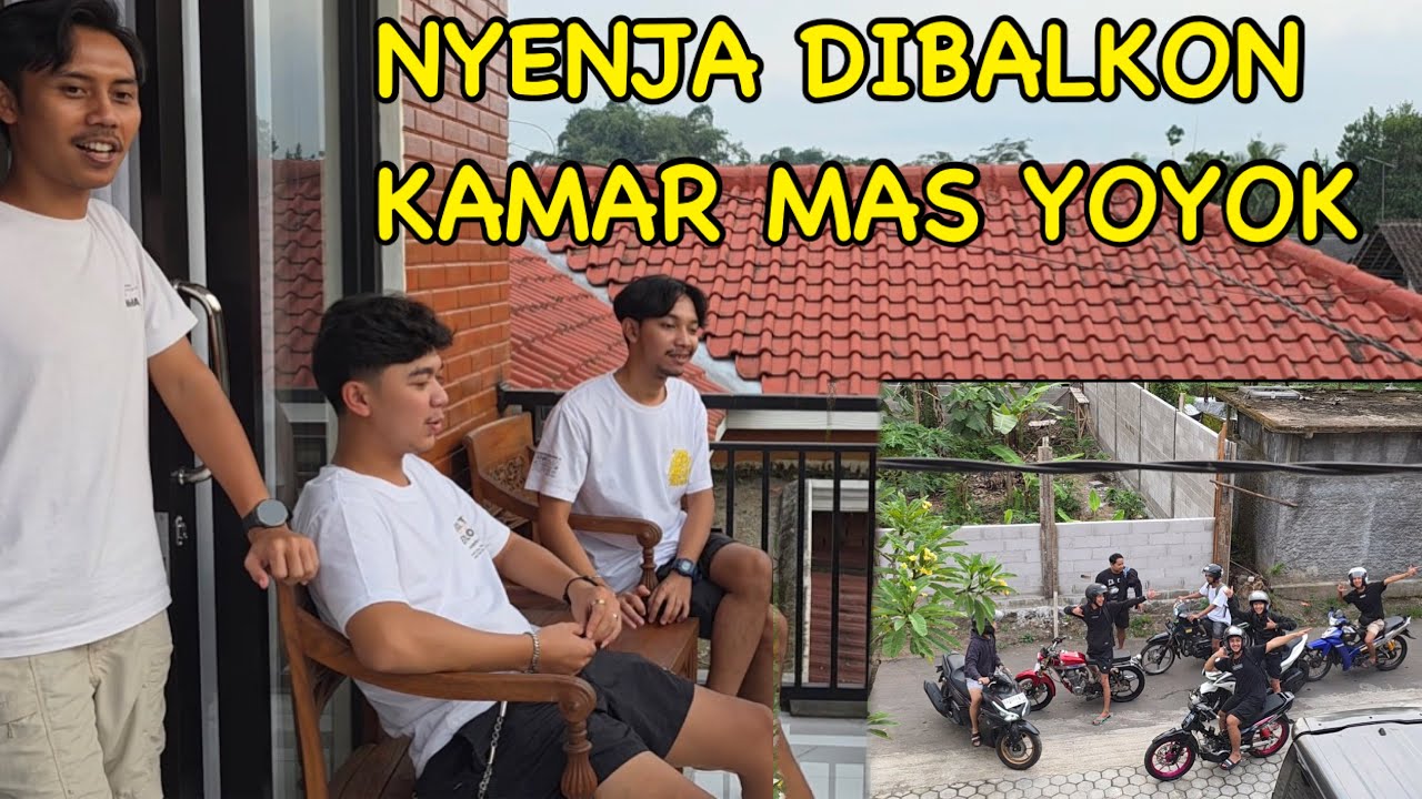 NYENJA DIBALKON KAMAR MAS YOYOK
