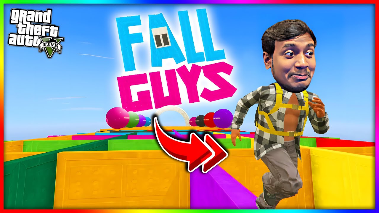 Fall Guys Parkour in GTA 5