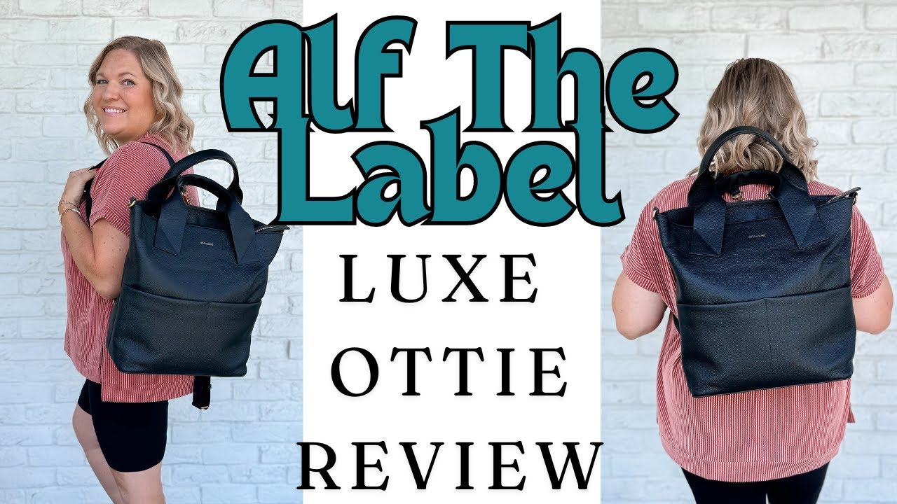 Alf The Label Luxe Ottie Review | Packed as a Diaper Bag