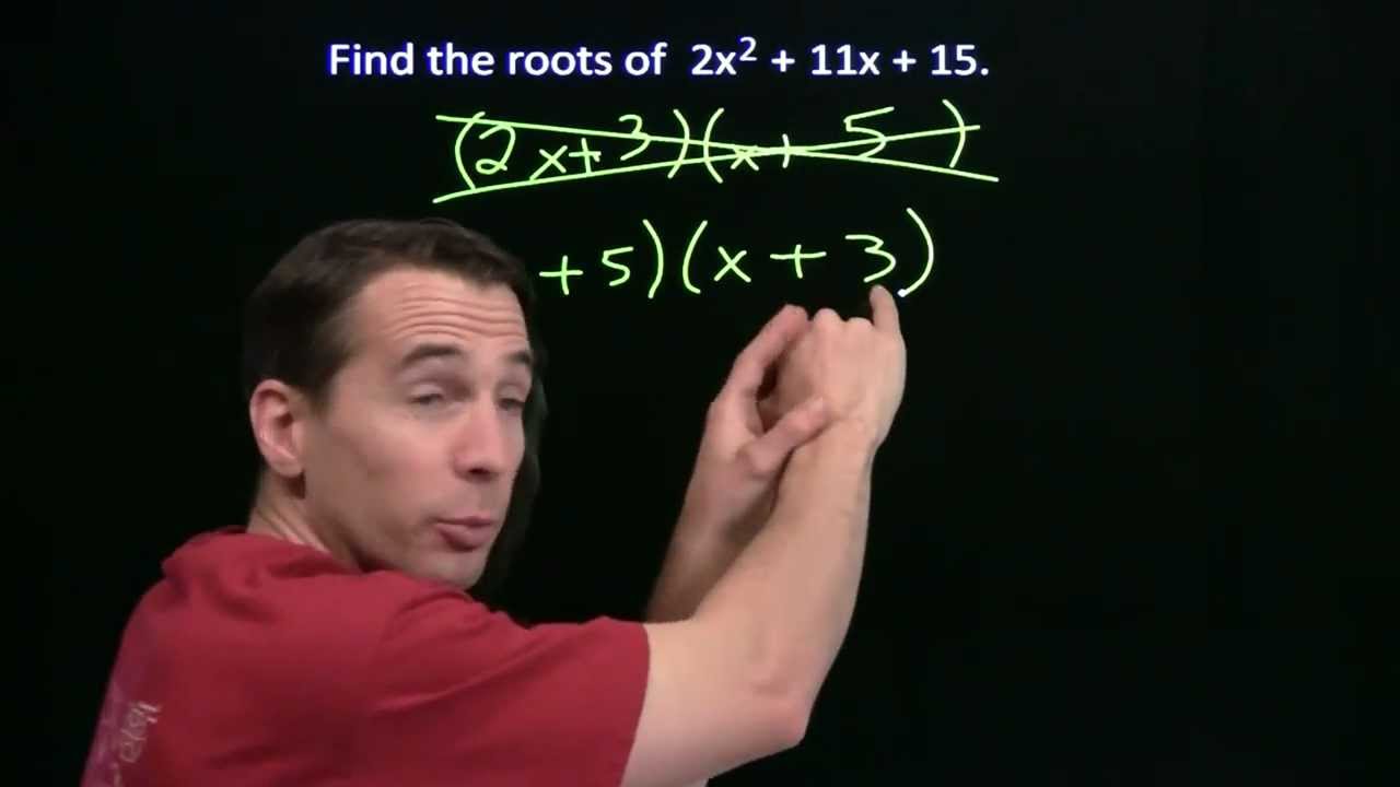 Art of Problem Solving: Factoring Quadratics Part 2