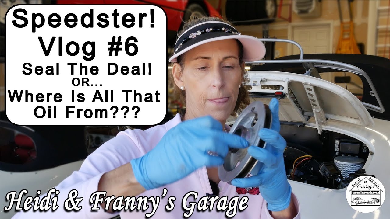 Speedster Vlog #6 - Seal the Deal! -  Pulley Seal Replacement