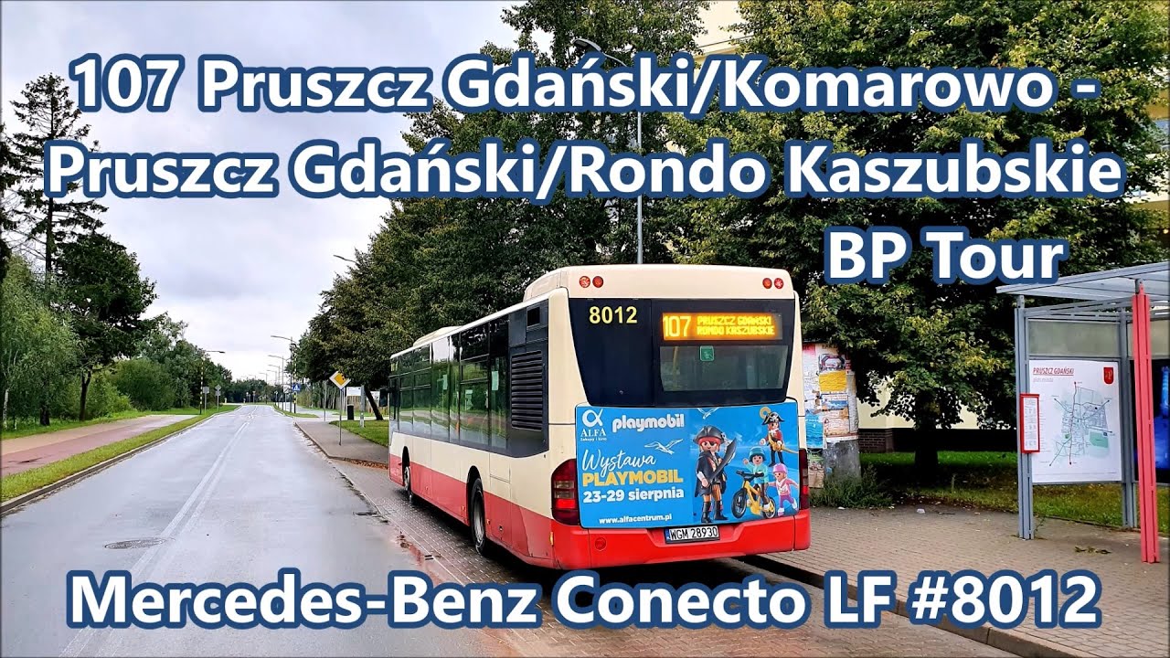 BP Tour - linia 107, Mercedes-Benz Conecto LF #8012