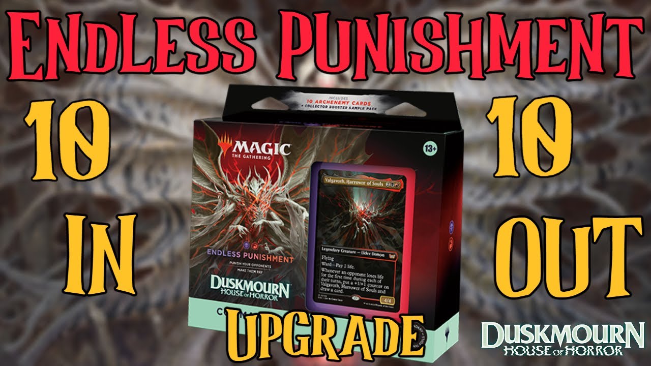 Endless Punishment Precon Upgrade - Duskmourn - MTG Commander (EDH)