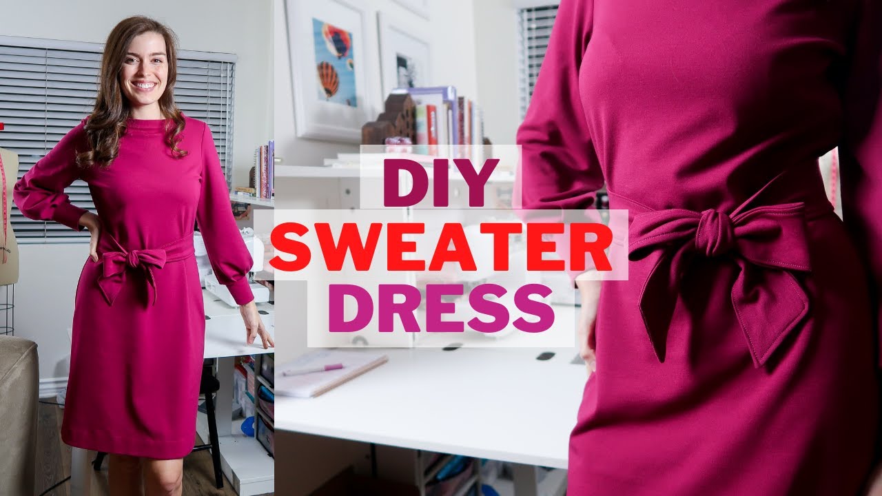 DIY Sweater Dress | McCall's M7993 Sewing Tutorial