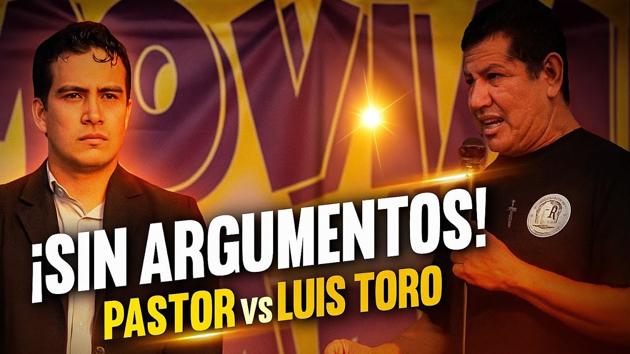Joven pastor deja sin argumentos al cura Luis Toro | Debate bíblico impactante