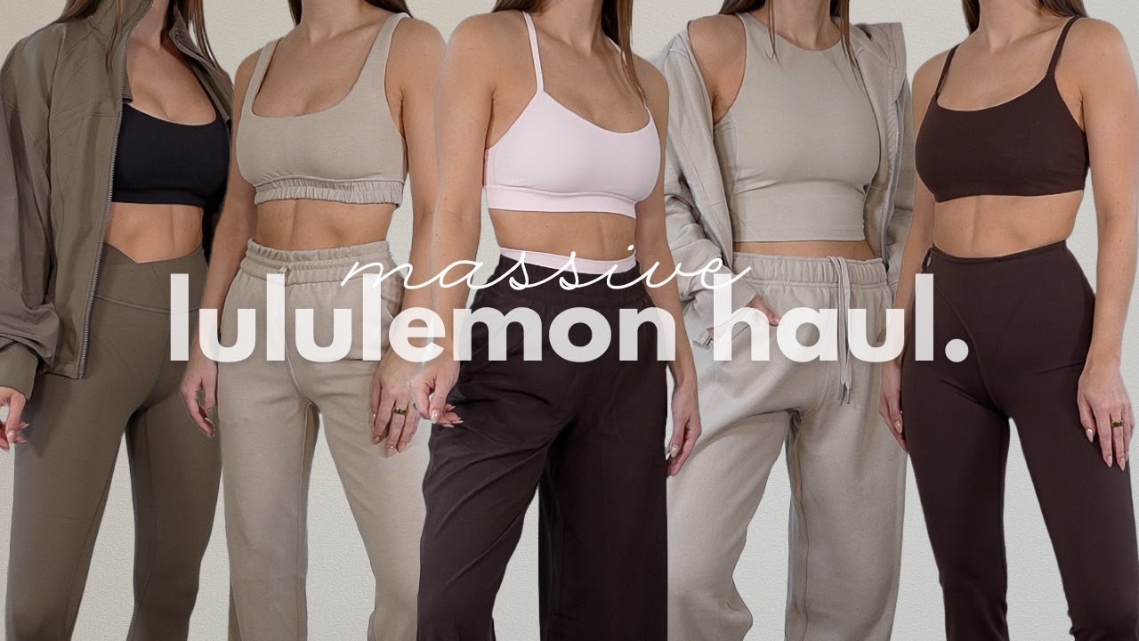 MASSIVE LULULEMON TRY-ON HAUL | transition to spring 2024