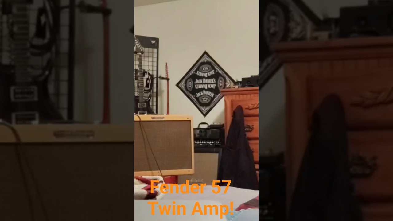 Fender 57 twin amp using a Sonicake Sonicbar