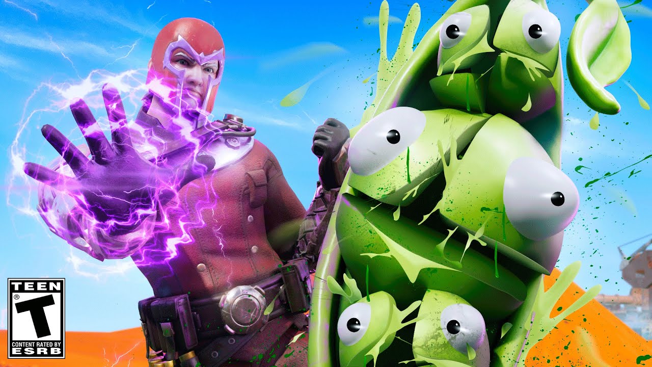 PEABODY vs MAGNETO - A Fight Till Death!!.. Fortnite