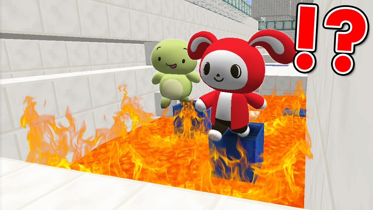 IMPOSSIBLE RACE CHALLENGE WITH TRAPS IN MINECRAFT!