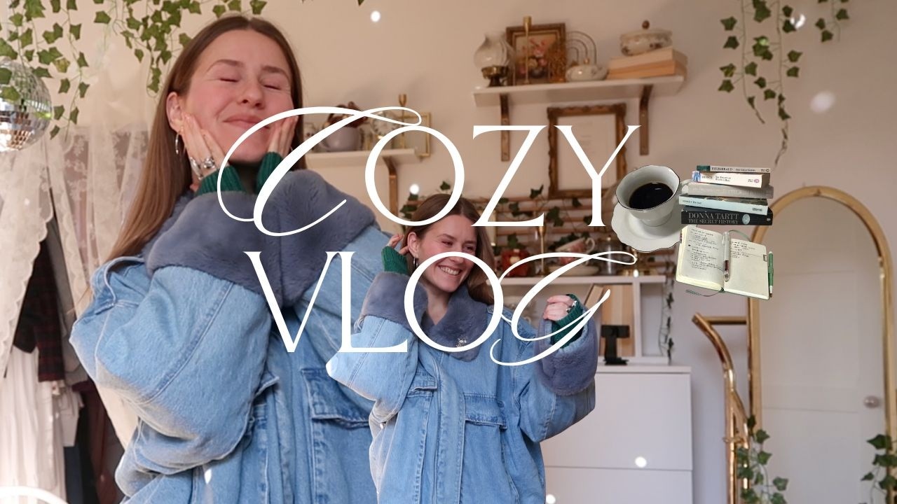 cozy vlog₊˚☁️⋅ unnötige ängste, sticken, und der erste flohmarkt