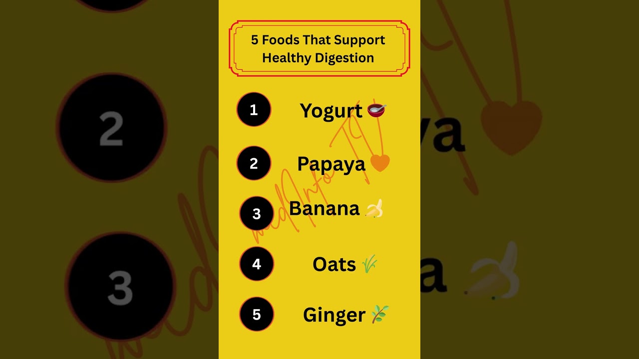 Foods That Support Healthy Digestion | medInfo TV