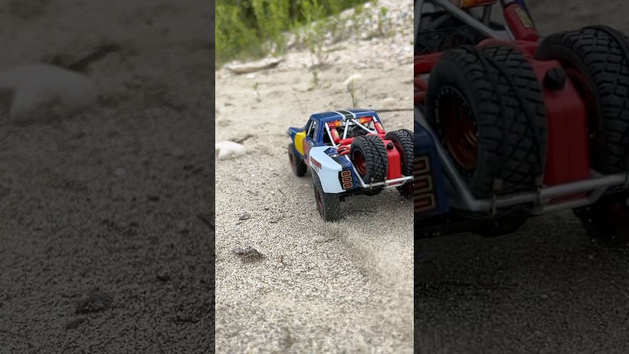 Orlandoo Hunter Trophy Truck outside ride #redbull #frozenrush #trophytruck #rctruck #shortcourses