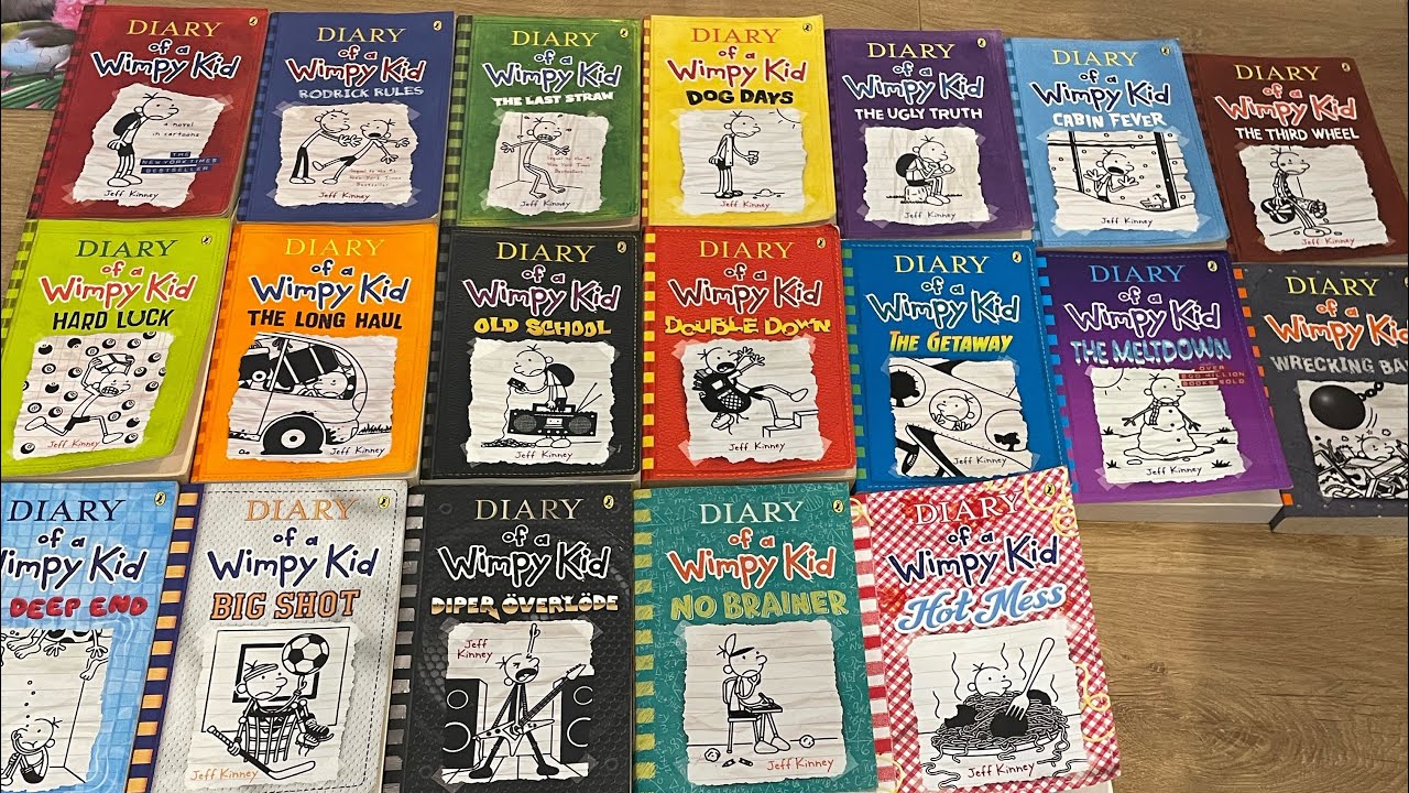 Reviewing all Diary Of A Wimpy Kid Books 1-19