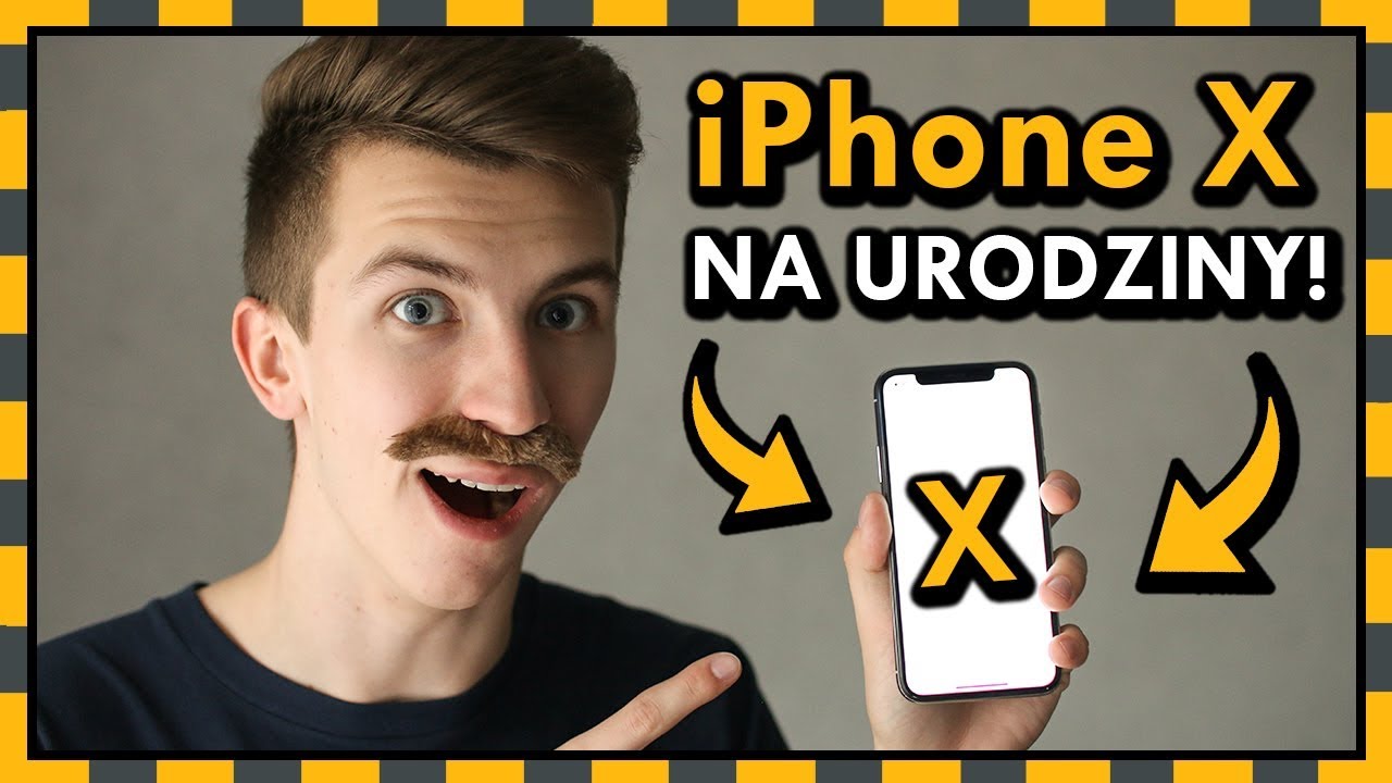 DOSTAŁEM iPhone X na urodziny! ◉_◉ Nie zgadniesz od kogo!