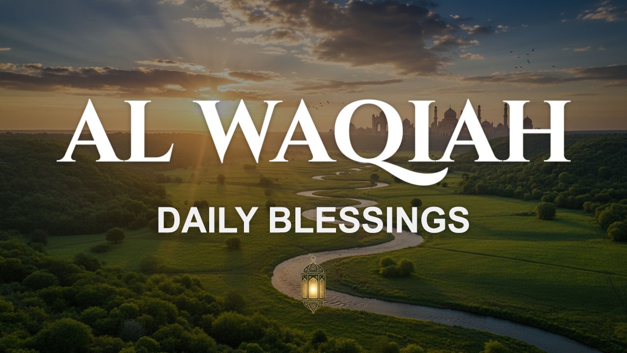 Surah Waqiah سورة الواقِعَة | Relax Your Mind Majestic Quranic Recitation #lofiquran