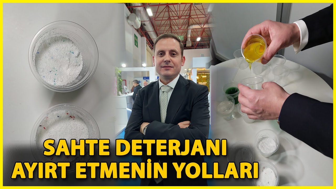 Sahte Deterjanı Tehlikesi; Uzmanı Ayırt Etmenin Yollarını Anlattı