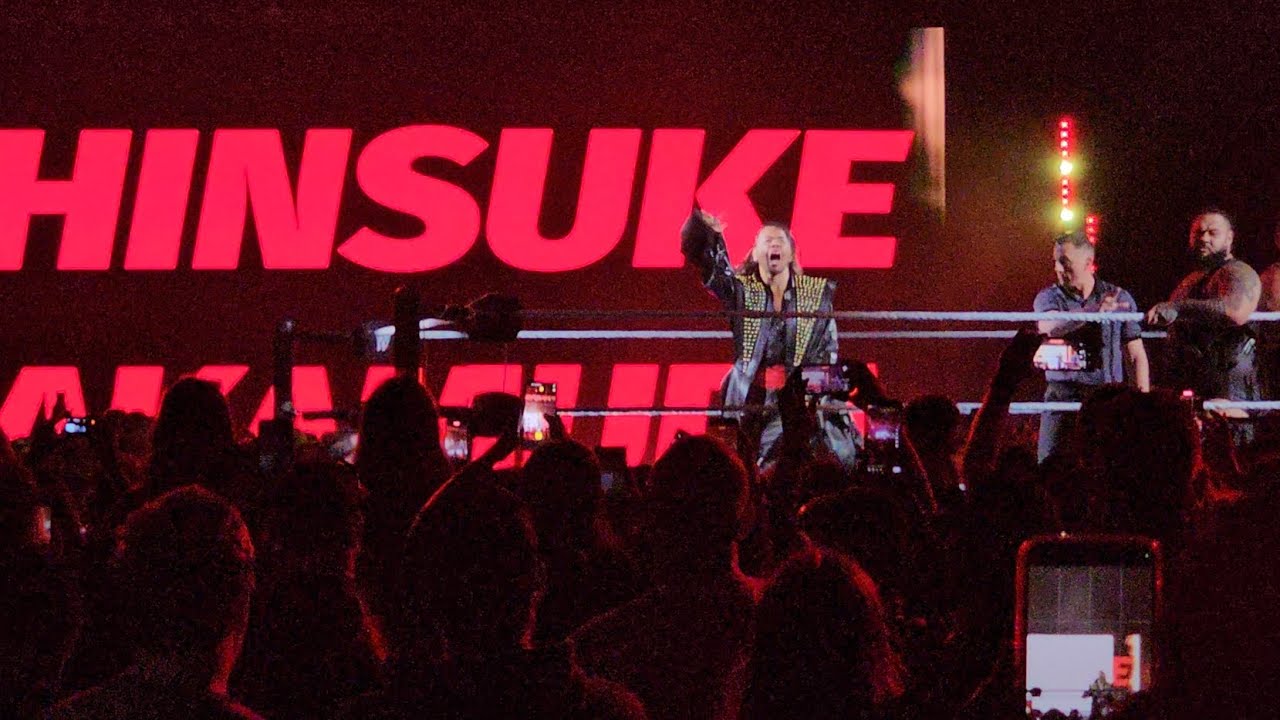 Shinskue Nakamura Enterence (WWE SUPERSHOW MELBOURNE 2025)