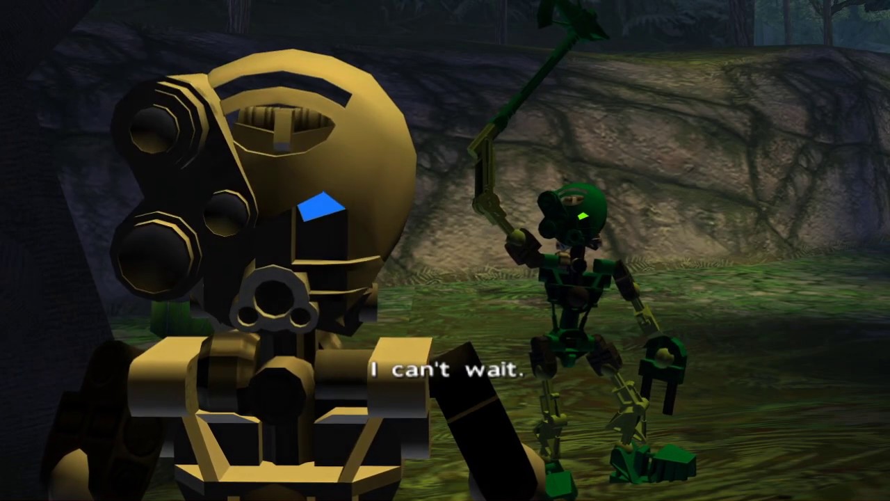 BIONICLE The Legend of Mata Nui - Kopaka Meets Lewa (REBUILT)