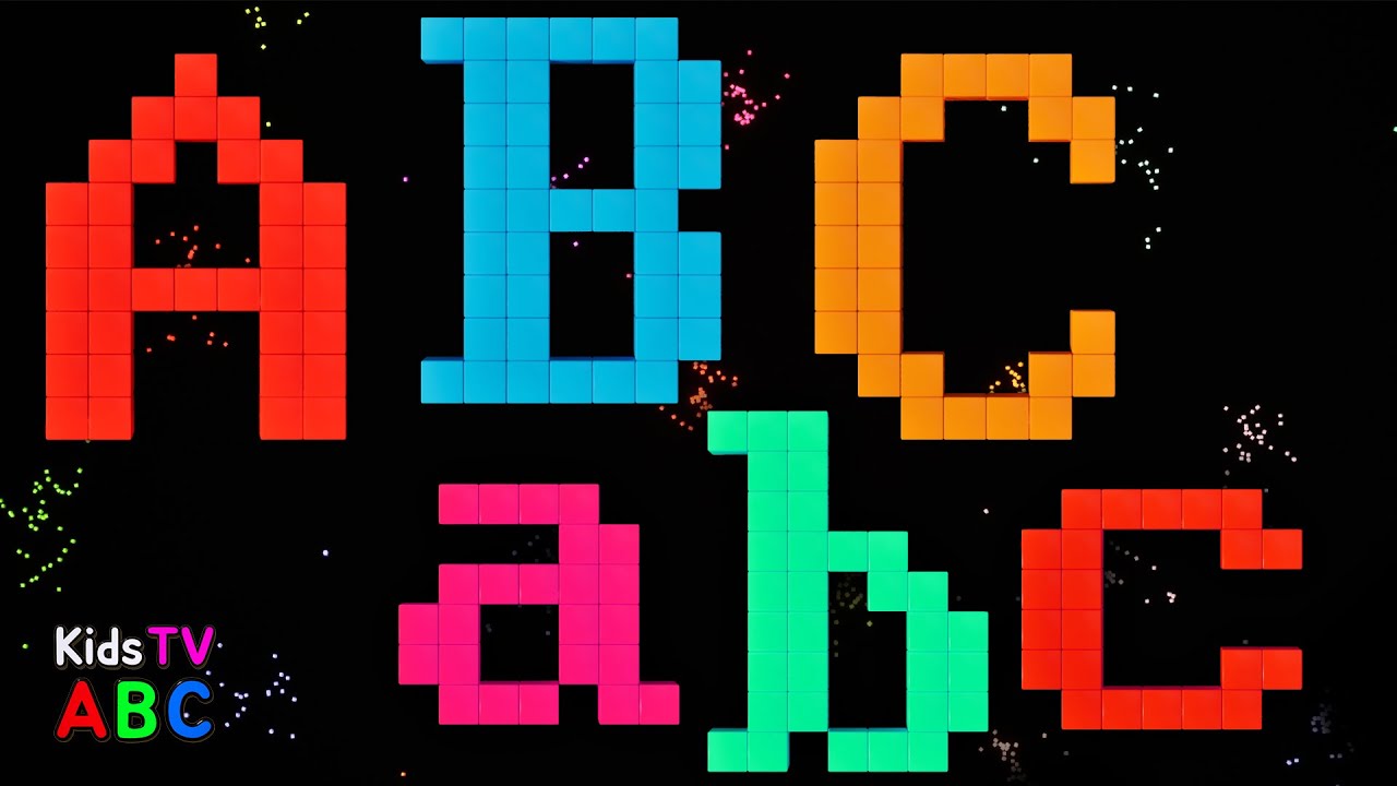 ABC Song  |  Upper & Lower case  |  Cosmic Alphabet  |  Kids TV ABC